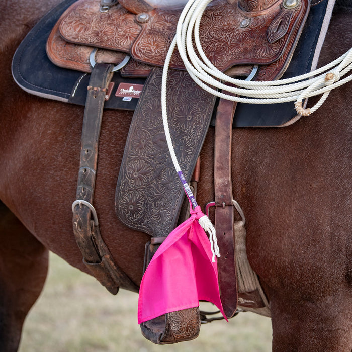 Breakaway Roping Flags – Neon Tearaway Flags for Breakaway Ropers (4 Pack)