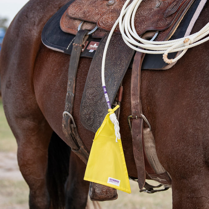 Breakaway Roping Flags – Neon Tearaway Flags for Breakaway Ropers (4 Pack)