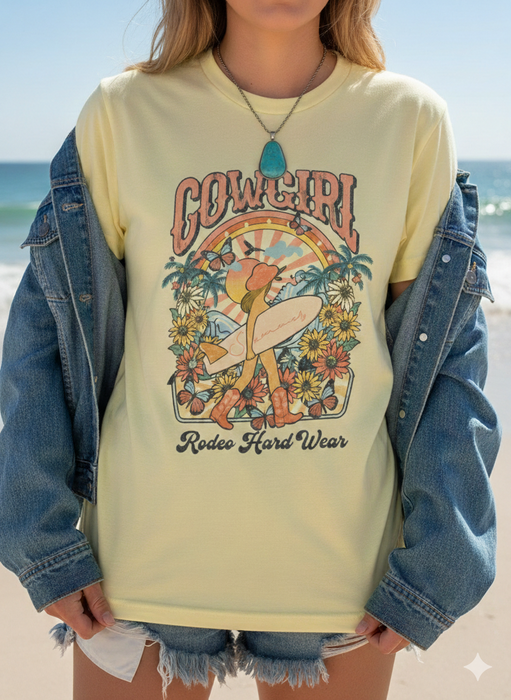 Cowgirl Summer with Rowdy Rowels Western Graphic tee