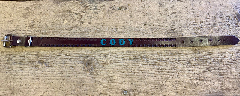 Custom Leather Dog Collars