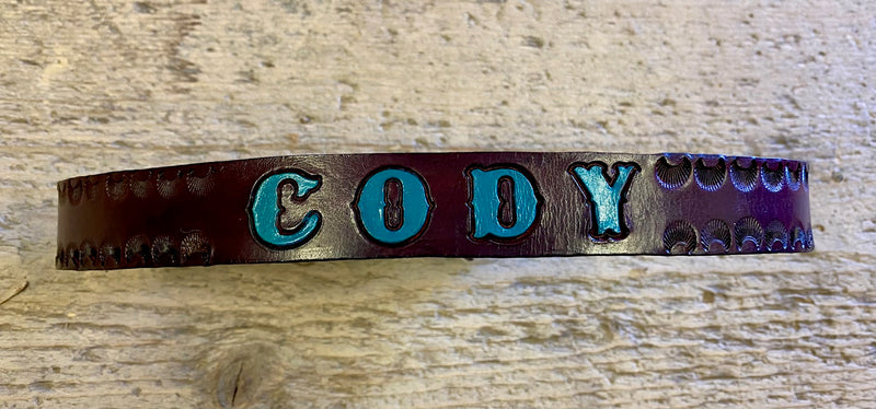 Custom Leather Dog Collars
