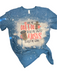 give me coffee and jesus western graphic tee