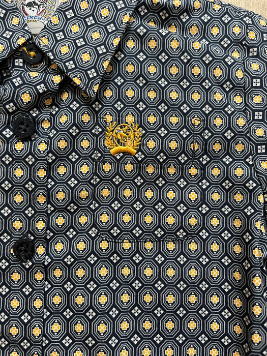 Navy Geo Print | Cinch Infant