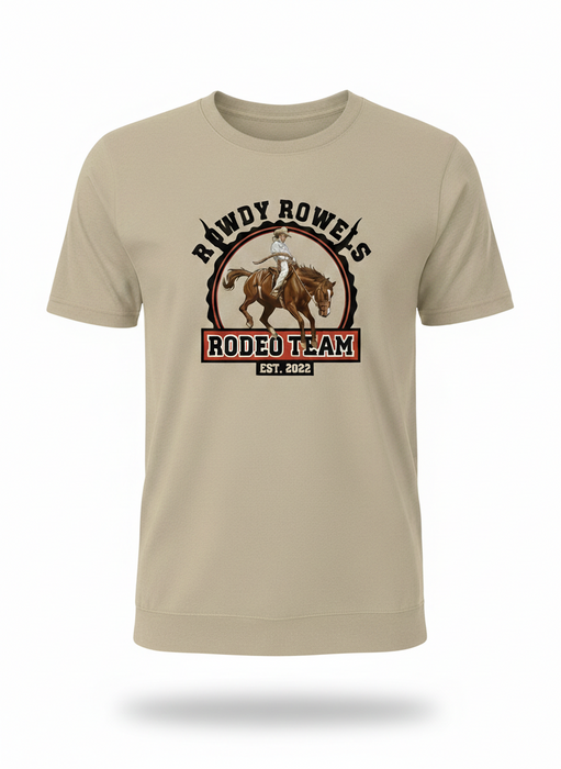 Rowdy Rowels Rodeo Team | Pro Bull Rider Series Graphic Tee