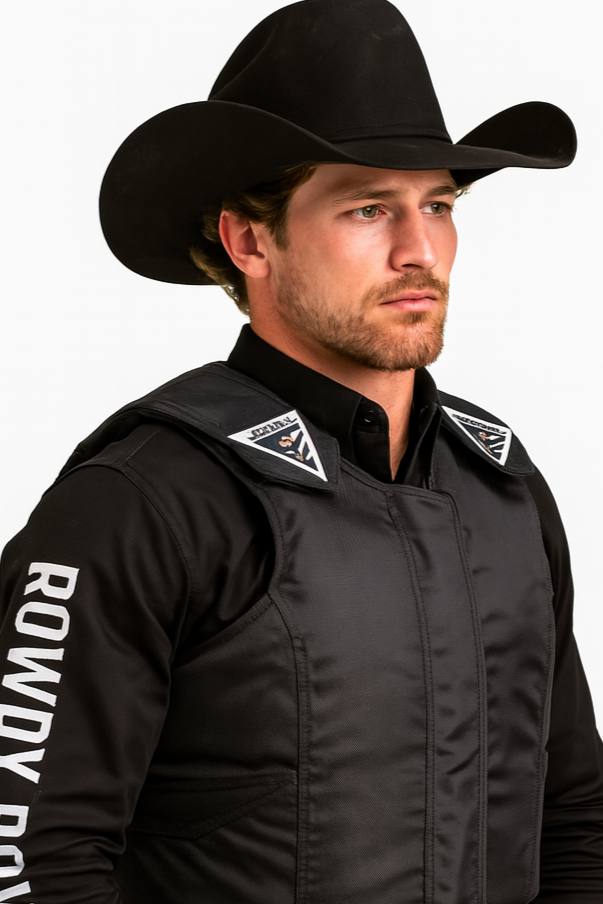Phoenix Bull Riding Protective Vest – Pro Max 1000 | Adult Rodeo Gear