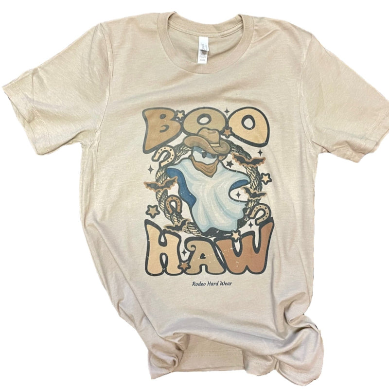 Boo Haw Halloween Tee: Comfort and Style in One