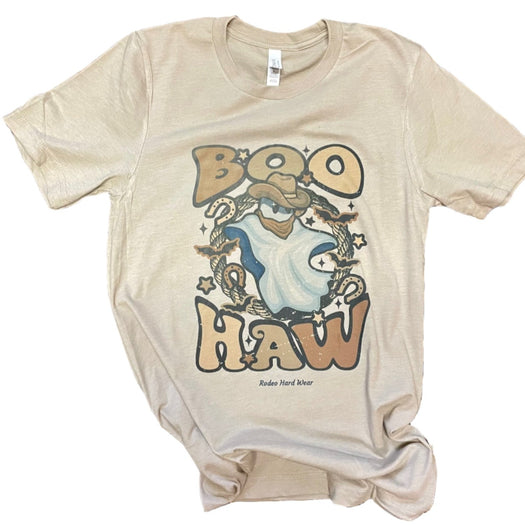 Boo Haw Halloween Tee: Comfort and Style in One