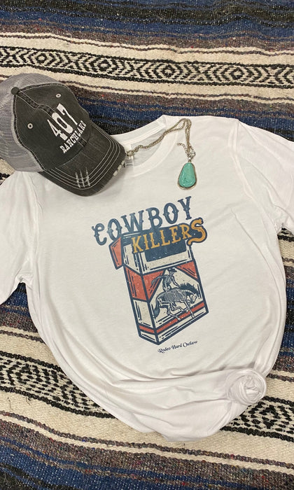 Cowboy Killer Western Graphic Tee / Rodeo  Graphic Tee