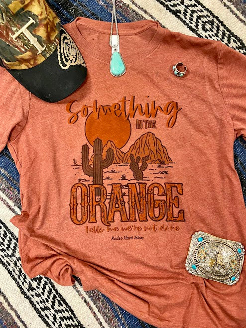 Something In The Orange Western Graphic tee