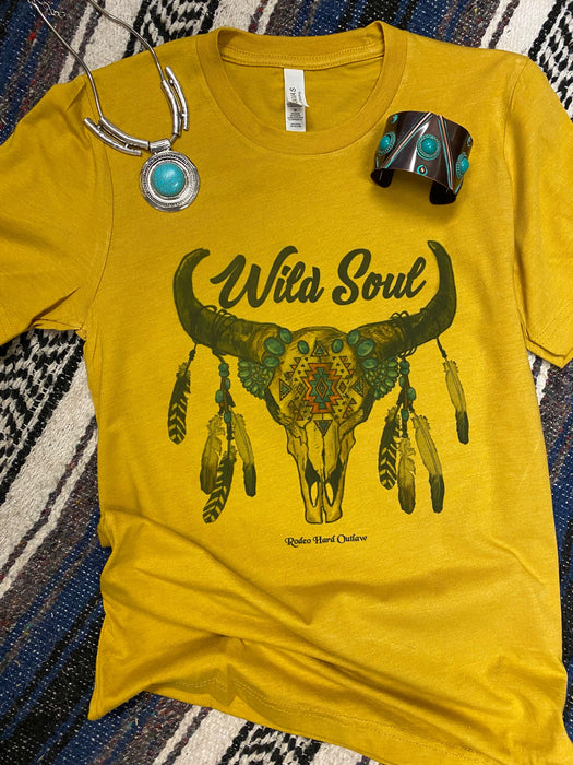 Wild Soul Western Graphic tee l Ranch l Unisex Jersey Short Sleeve Tee